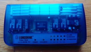 Longshine Ethernet 5-port Palm Hub
