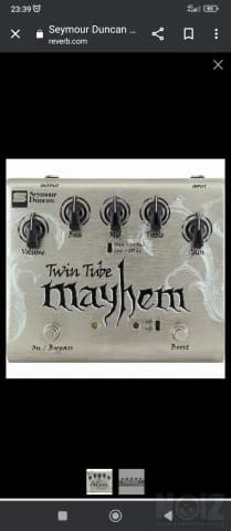 Seymour Duncan mayhem ανταλλαγή