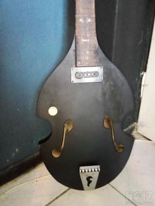 Vintage hollowbody guitar