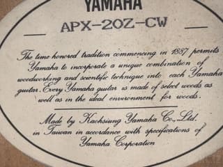 Yamaha APX 20Z CW (1990-1992)