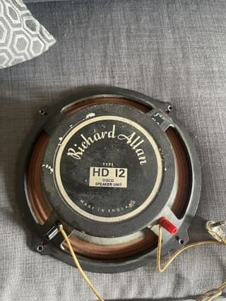 12inch μεγαφωνο Richard Allan