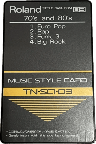 Roland TN-SC1-03 & TN-SC1-09
