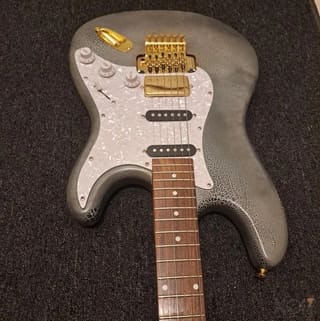 Custom strat guitar