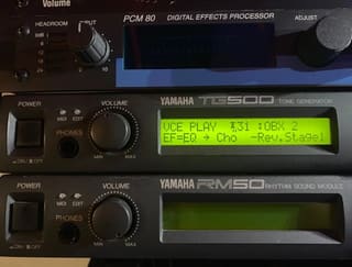 Yamaha TG-500 rack