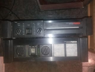 Fostex/Quadral sound system.