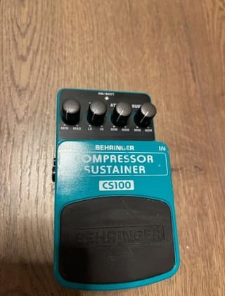 Behringer compressor sustainer cs100