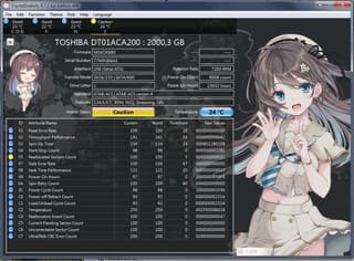 TOSHIBA HDD 3.5 inch 2Tb
