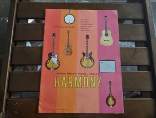 Vintage αμερικάνικος κατάλογος Harmony, 