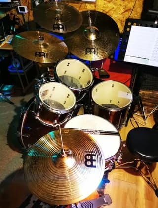HCS meinl πιατίνια Hi-hat, crash & generation X