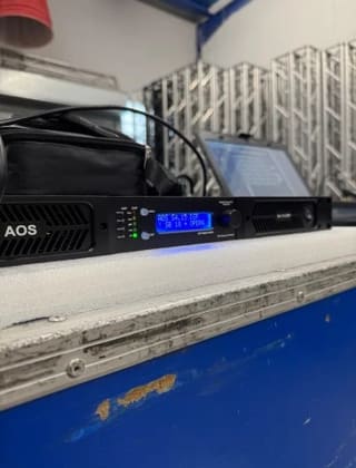 4X3000W 8Ω Ενισχυτής AOS S4.30 με DSP Επ
