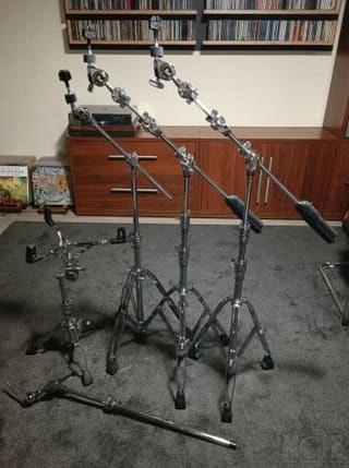 Pearl Cymbal and Snare Stands