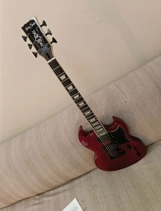 Harley Benton DC Custom II upgraded
