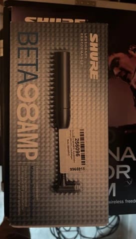 4 Shure μικρόφωνα 