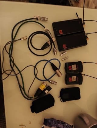 Audio LTD 2040 mini TXs 606MHz band