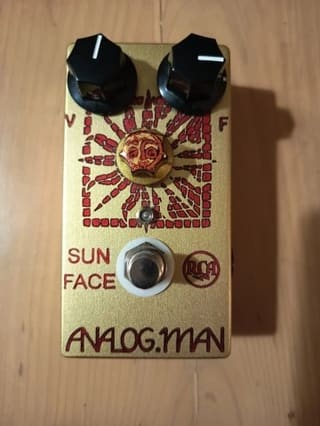 Analog Man Sun Face Fuzz pedal 