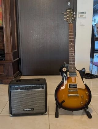 Epiphone Les Paul 100  + Ενισχυτής 15W +