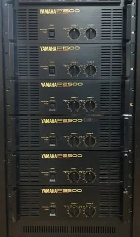 Yamaha P3500/2500/1500, Πλήρες Rack Επαγ