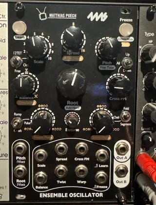 4ms Ensemble Oscillator Black