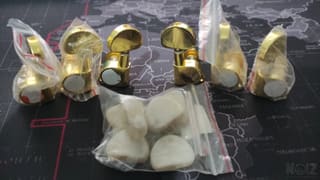 Guitar tuners 3L+3R  GOLD