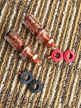 Μπόρνες Σύνδεσης Ηχείων CMC 858 S Cu R