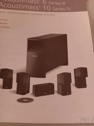 Home theatre Bose acousticmass 10 series