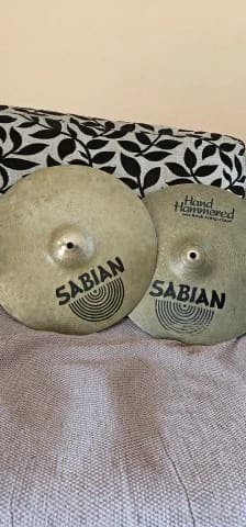 SABIAN HAND HAMMERED HH rock hats 14