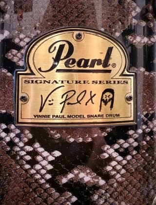 Pearl Vinnie Paul Signature Snare Drum (