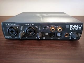 E-MU 1616m PCMCIA + E-MU 1212m PCIe