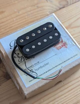 Bare Knuckle Black VHII Bridge Black