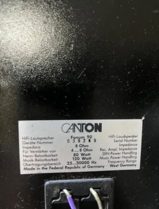 Canton Fonum 90