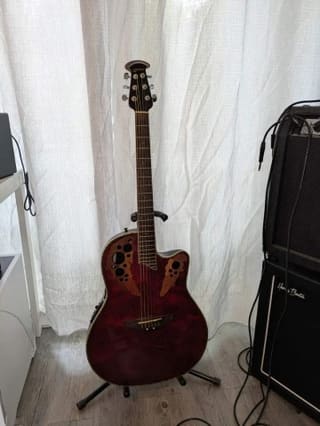 Ovation Celebrity CC44 μπορντό