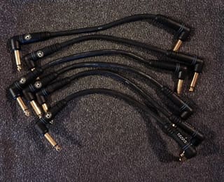 6 Χ D'Addario PW-PRA-205 Καλώδια για πετάλια