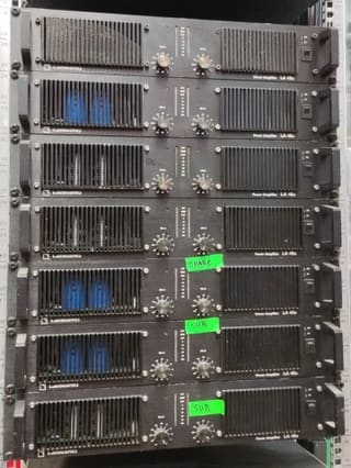 8x L-Acoustics LA48a Amplifier
