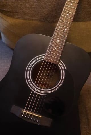 Cort AD810 Black Satin