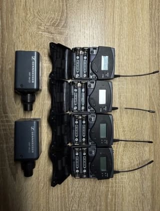 Sennheiser EW100 G2 Set – 2 πομποί + 4 δ
