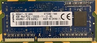 ΜΝΗΜΕΣ DDR3 SO DIMM ΣΤΑ 1600Mhz