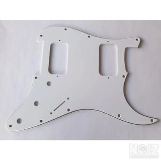 Ζητειται strat pickguard HH λευκο