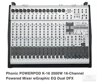 Phonic POWERPOD K-16 2000W 16-Channel Po