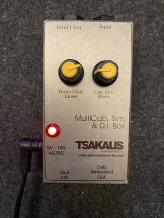 TSAKALIS MULTICAB SIMULATOR & DI BOX