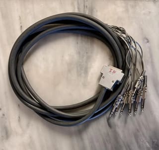 25-Pin to 8 Stereo Cable 3.5m
