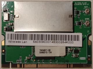 Wireless mini PCI card από ACER Aspire 1