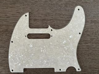 Telecaster Pickguard White Aged Pearl