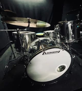 Ludwig Stainless Steel Bonham Kit Zep