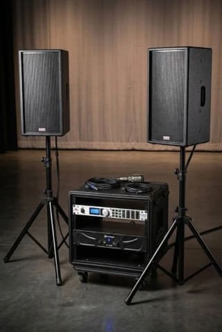 2X EAW 109i + crown XLI 2500 + driverack