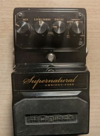 DigiTech Supernatural Ambient Stereo Reverb 