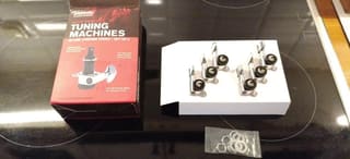 D'Addario Locking Tuners 6 Inline Chrome