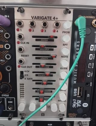 Varigate 4+ (plus) Malekko. Eurorack module.