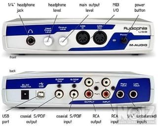 M-audio Audiophile USB