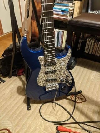 Samick Bennet Stratocaster Modified Cust