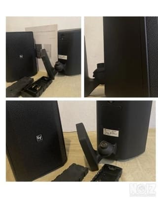 8 x ElectroVoice EVID-S5.2B Surface Moun
